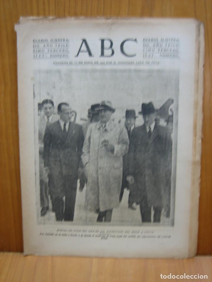 Militaria: Peri&oacute;dico ABC guerra civil espa&ntilde;ola
