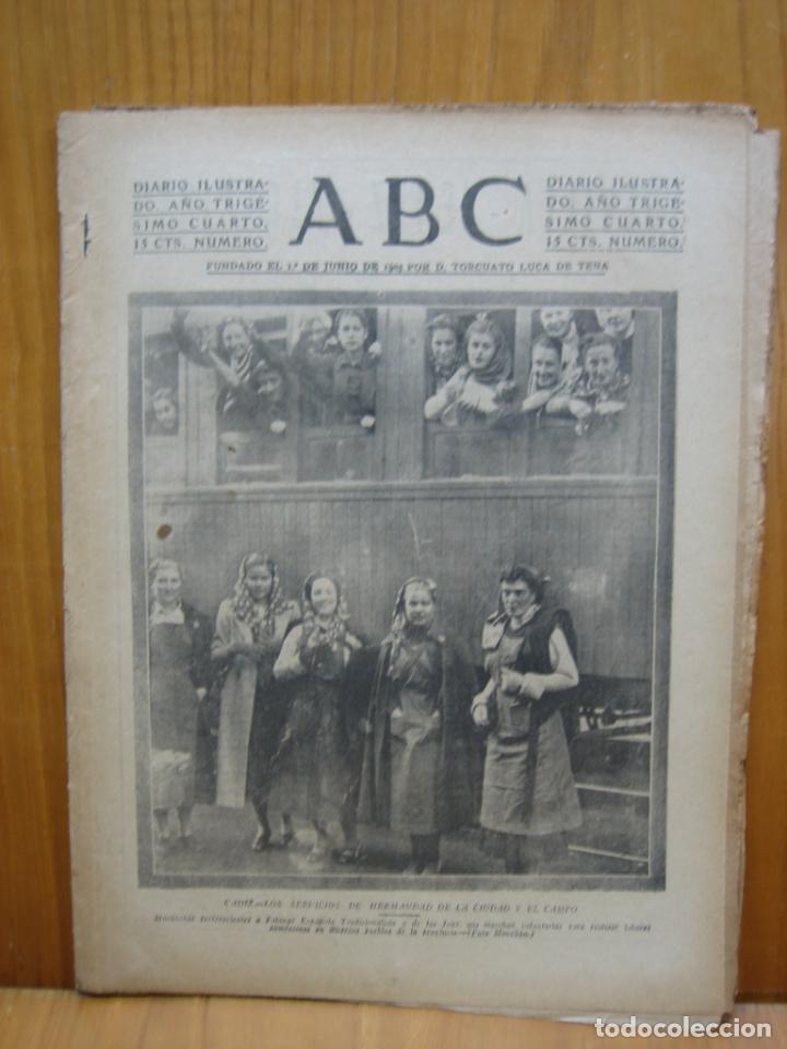 Militaria: Peri&oacute;dico ABC guerra civil espa&ntilde;ola