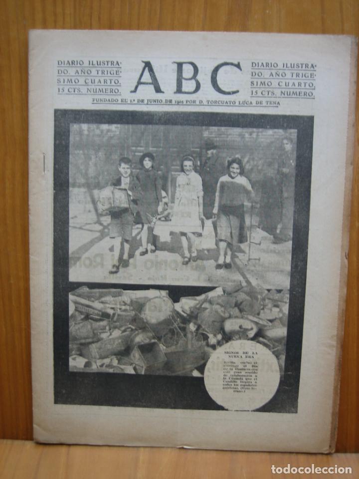 Militaria: Peri&oacute;dico ABC guerra civil espa&ntilde;ola