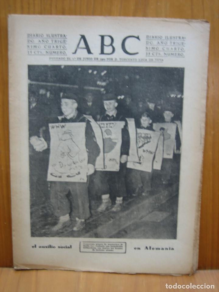 Militaria: Peri&oacute;dico ABC guerra civil espa&ntilde;ola