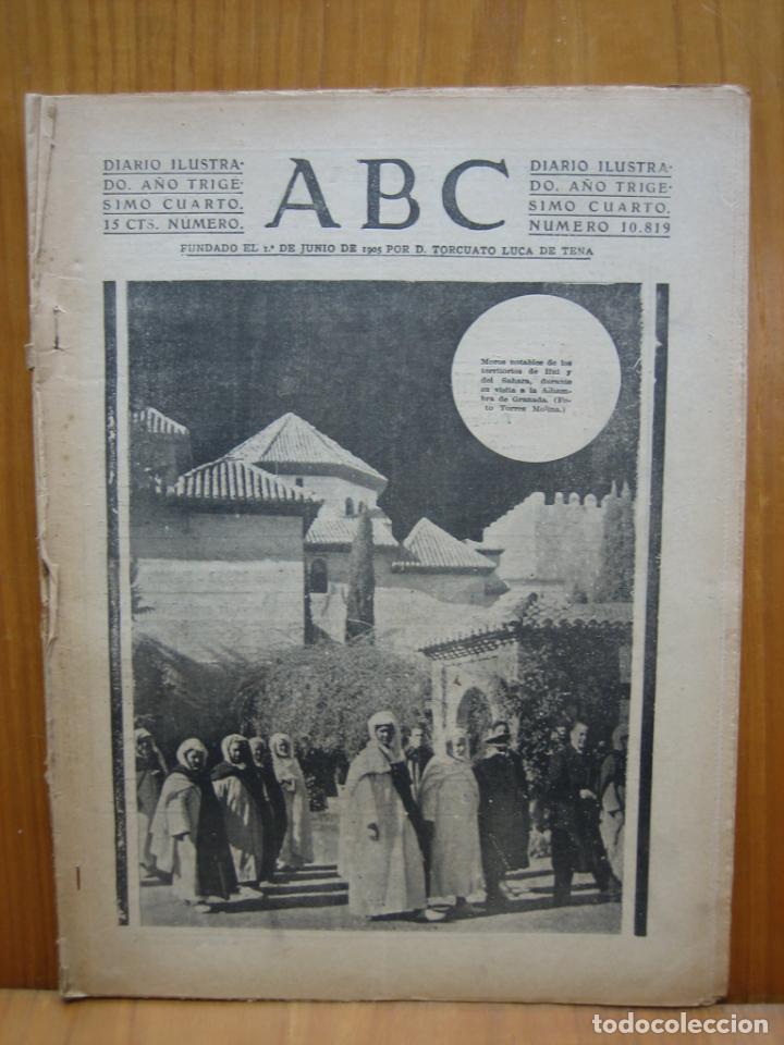 Militaria: Peri&oacute;dico ABC guerra civil espa&ntilde;ola