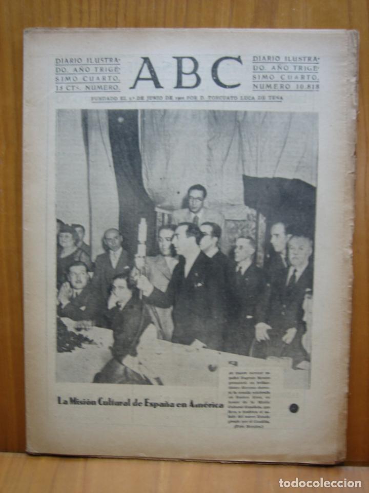 Militaria: Peri&oacute;dico ABC guerra civil espa&ntilde;ola