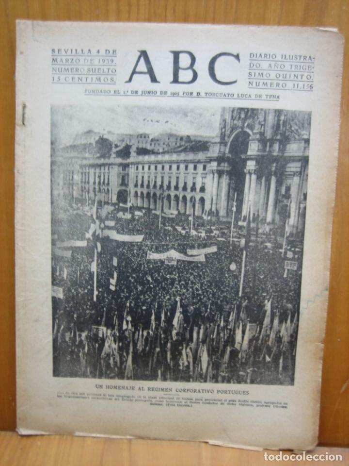 Militaria: Peri&oacute;dico ABC guerra civil espa&ntilde;ola