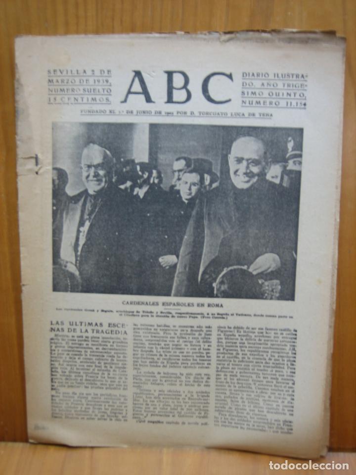 Militaria: Peri&oacute;dico ABC guerra civil espa&ntilde;ola