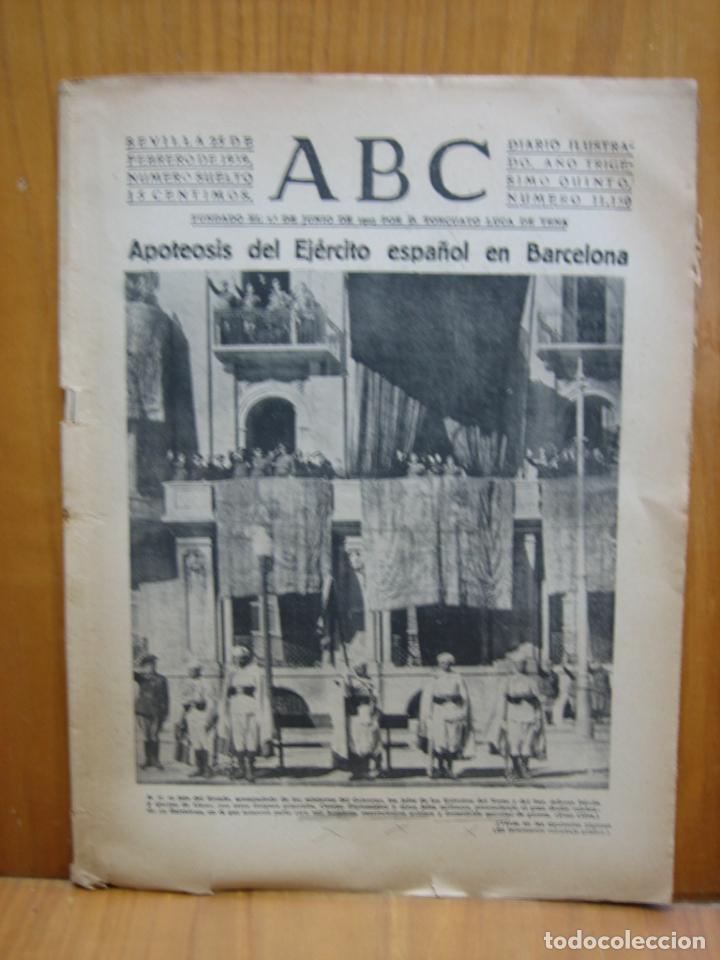 Military Antiques: Peri&oacute;dico ABC guerra civil espa&ntilde;ola
