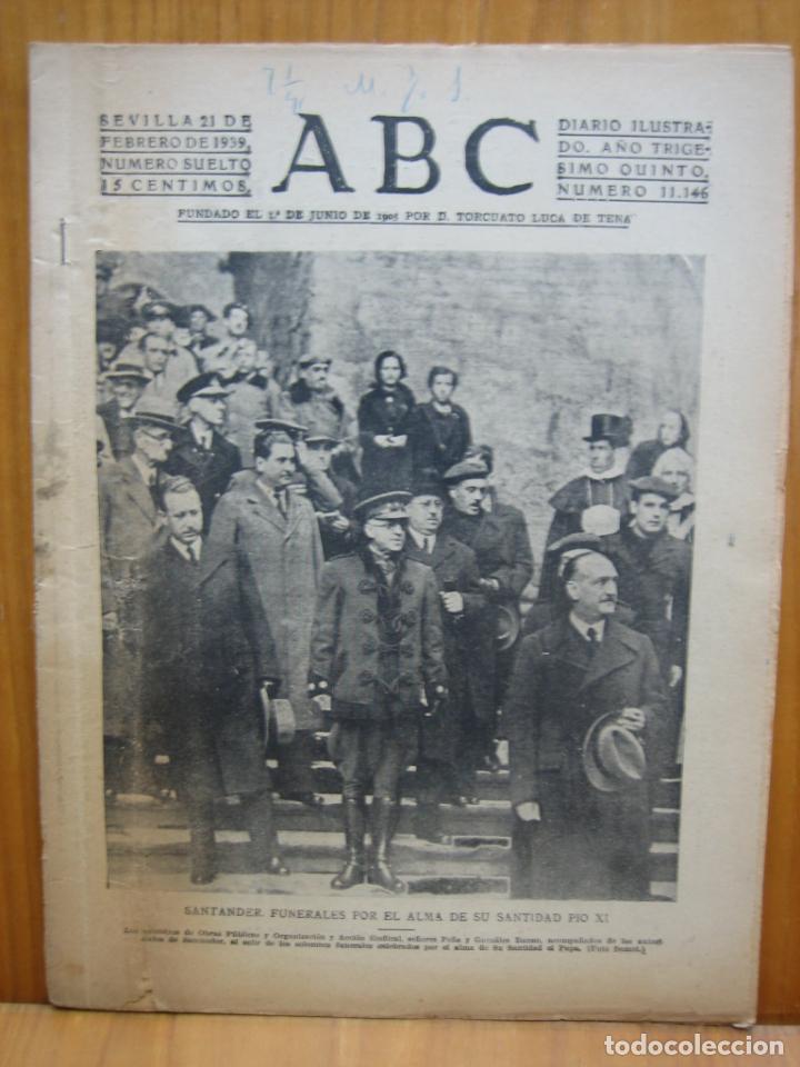 Military Antiques: Peri&oacute;dico ABC guerra civil espa&ntilde;ola