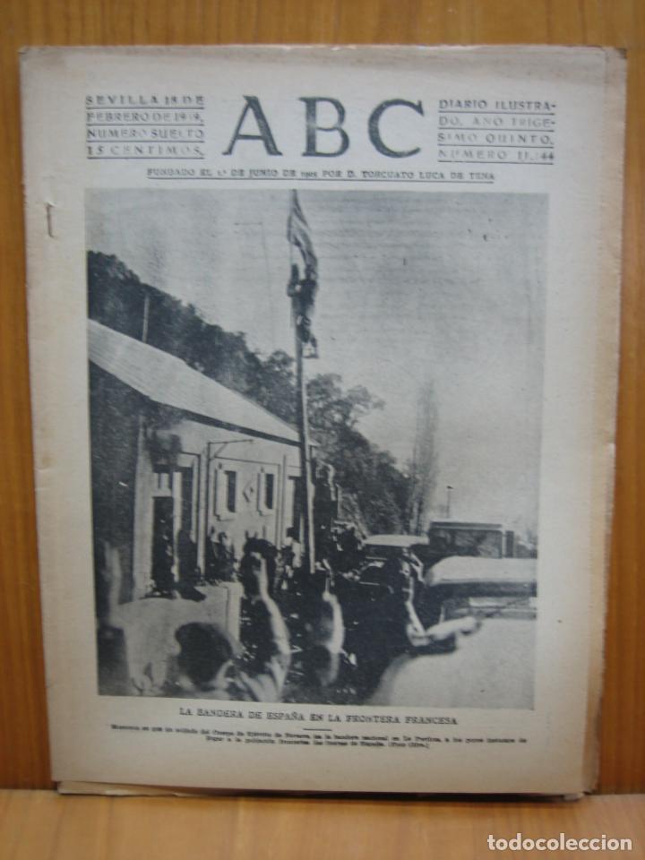 Military Antiques: Peri&oacute;dico ABC guerra civil espa&ntilde;ola