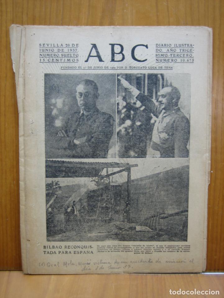 Militaria: Peri&oacute;dico ABC guerra civil espa&ntilde;ola