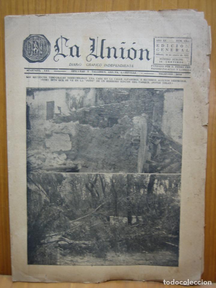 Military Antiques: Peri&oacute;dico La Uni&oacute;n . Guerra civil espa&ntilde;ola
