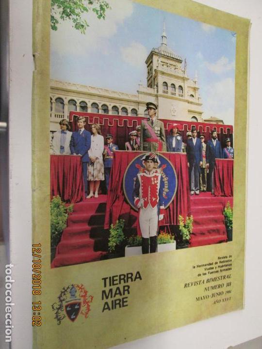 Military Antiques: TIERRA MAR Y AIRE REVISTA DE LA HERMANDAD DE RETIRADOS VIUDAS ....N&ordm; 148 MAYO -JUNIO 1984