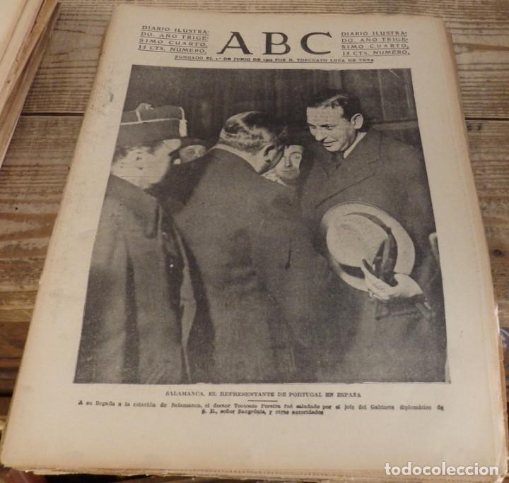 Military Antiques: ABC 26 de ENERO de 1938, SEVILLA,26 PAGINAS.FRENTE DE TERUEL,DURRUTI,LOPERA,CORDOBA,PARTE DE GUERRA