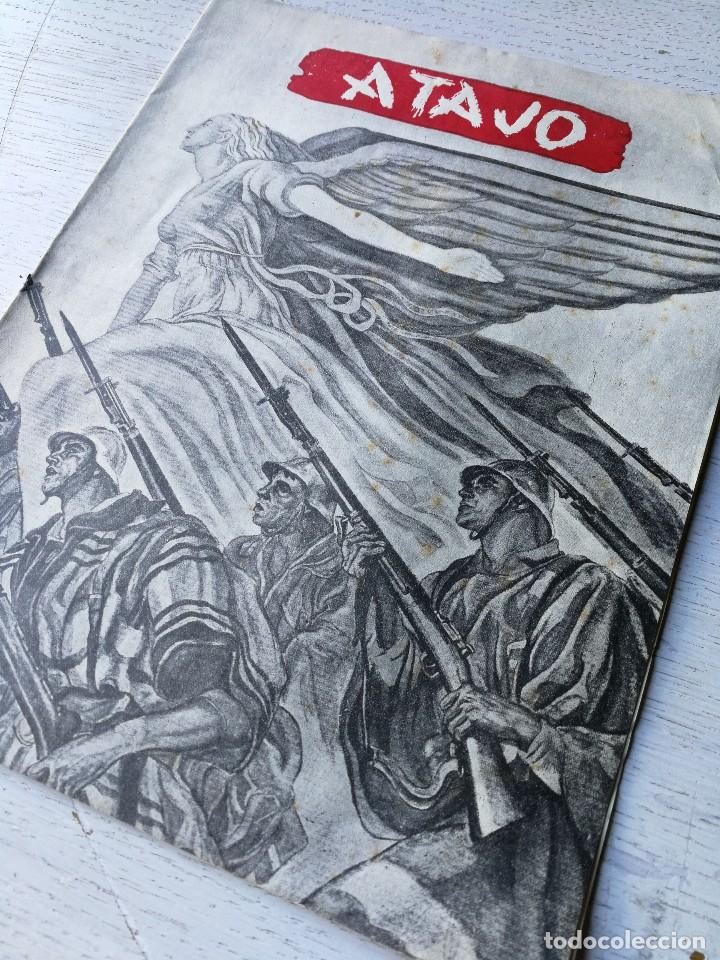 Military Antiques: REVISTA ATAJO- ENERO 1948, BARCELONA, N&ordm; 13.PERI&Oacute;DICO DE LOS CADETES (FALANJE ESPA&Ntilde;OLA).DIF&Iacute;CIL!!!.