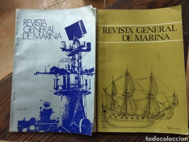 Military Antiques: Revista general de marina. Marzo 1974, junio 1975