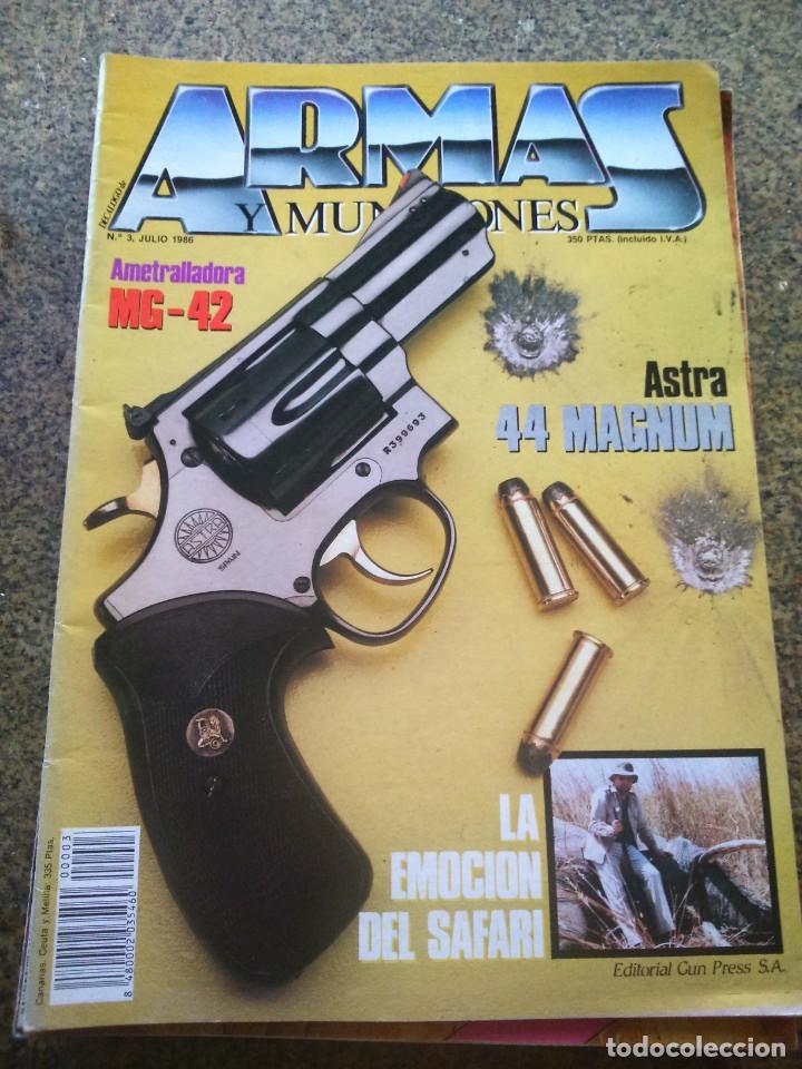 Militaria: REVISTA ARMAS Y MUNICIONES -- N&ordm; 3 --