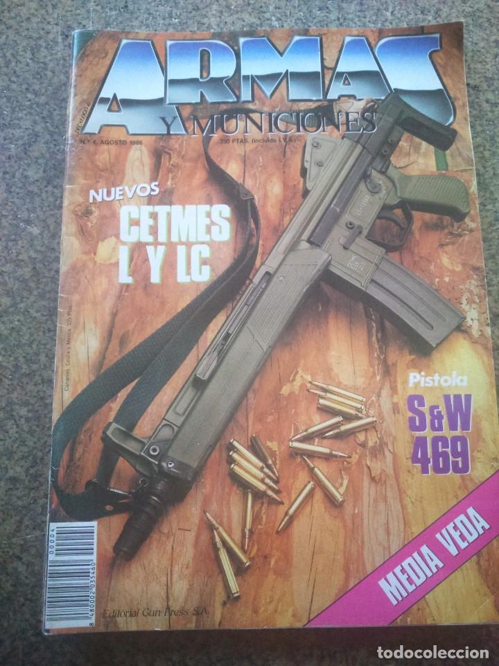 Militaria: REVISTA ARMAS Y MUNICIONES -- N&ordm; 3 -- AGOSTO 1986 --