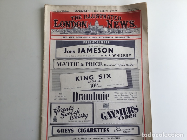 Militaria: The illustrated London News, 1942.Medallas y codecoraciones inglesas en la 2&ordf; GM