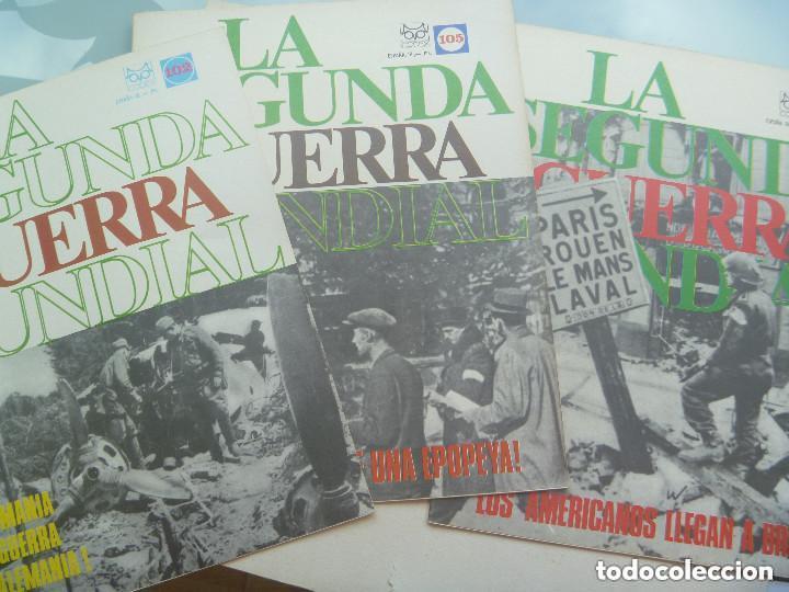 Militaria: LOTE DE 3 FASCICULOS DE LA  II&ordf; GUERRA MUNDIAL. N&ordm; 102, 105 Y 106  .. DE CODEX , 1967