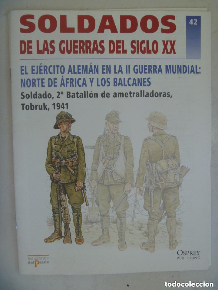 Militaria: OSPREY - SOLDADOS GUERRAS DEL SIGLO XX: EJERCITO ALEMAN II GUERRA MUNDIAL, NORTE AFRICA Y BALCANES.