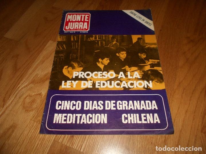 Military Antiques: MONTE JURRA 54 PROCESO LEY EDUCACION A&Ntilde;O V SEPT OCTB 1970