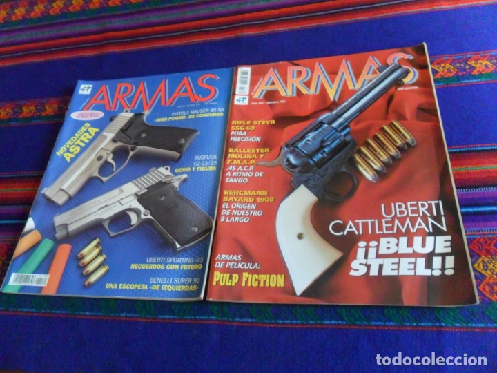 Militaria: ARMAS N&ordm;S 139 160 CON EL P&Oacute;STER. HOBBY PRESS 1993. 550 PTS.