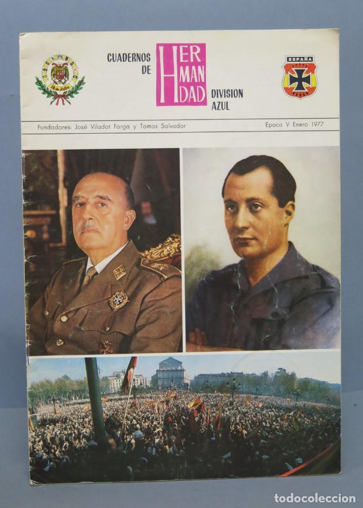 Militaria: Cuadernos de la Hermandad de la Divisi&oacute;n Azul. &Eacute;poca V. Enero 1977