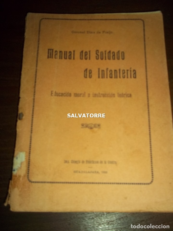 Militaria: MANUAL DEL SOLDADO.CORONEL DIAZ DE FREIJO.GUADALAJARA. 1933.EJERCITO REPUBLICA ESPA&Ntilde;OLA.
