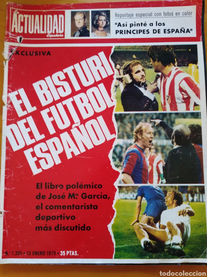 Militaria: Revista LA ACTUALIDAD ESPA&Ntilde;OLA A&ntilde;o 1975