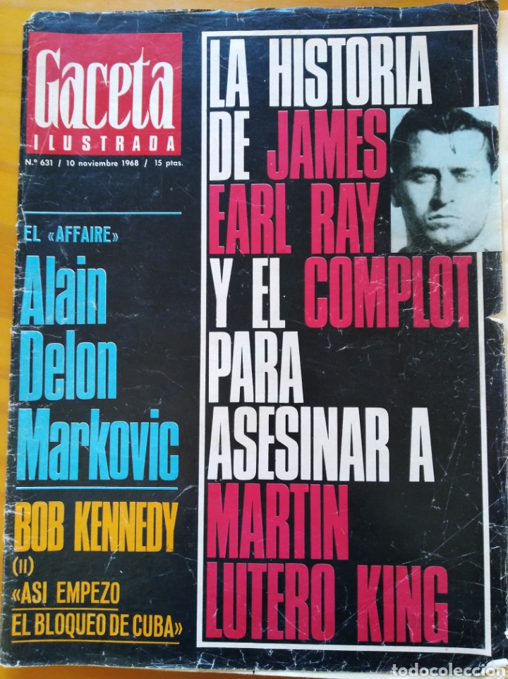 Militaria: Revista LA GACETA ILUSTRADA A&ntilde;o noviembre 1968