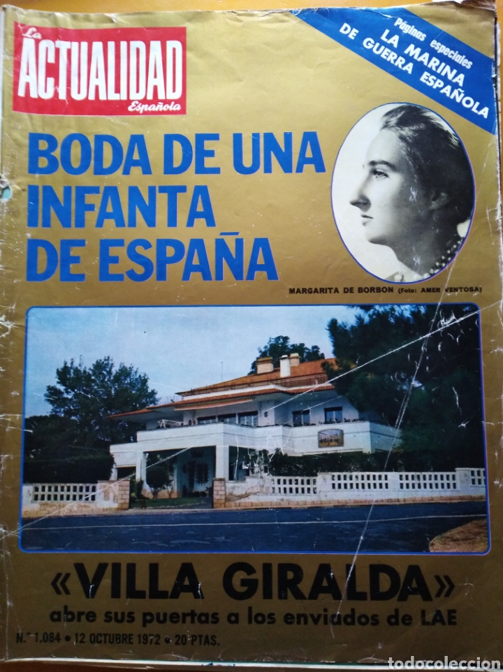 Militaria: Revista LA ACTUALIDAD ESPA&Ntilde;OLA octubre 1972