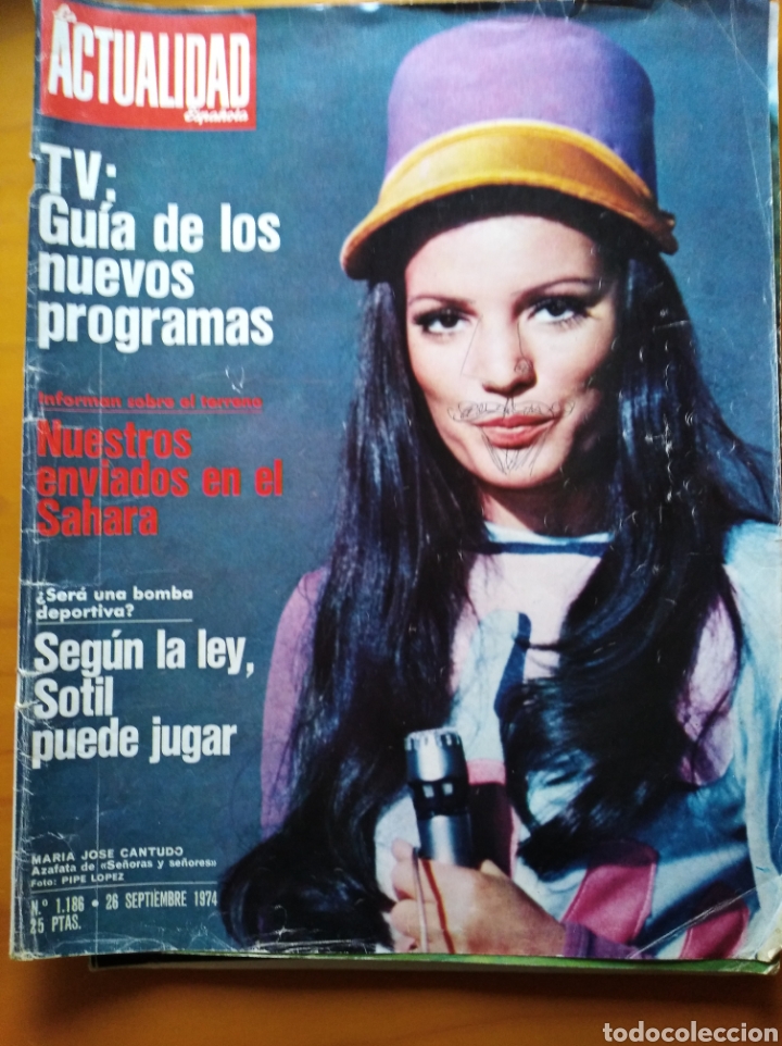 Militaria: Revista LA ACTUALIDAD ESPA&Ntilde;OLA septiembre 1974