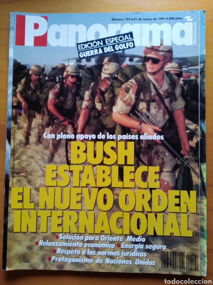 Militaria: Revista PANORAMA enero 1991