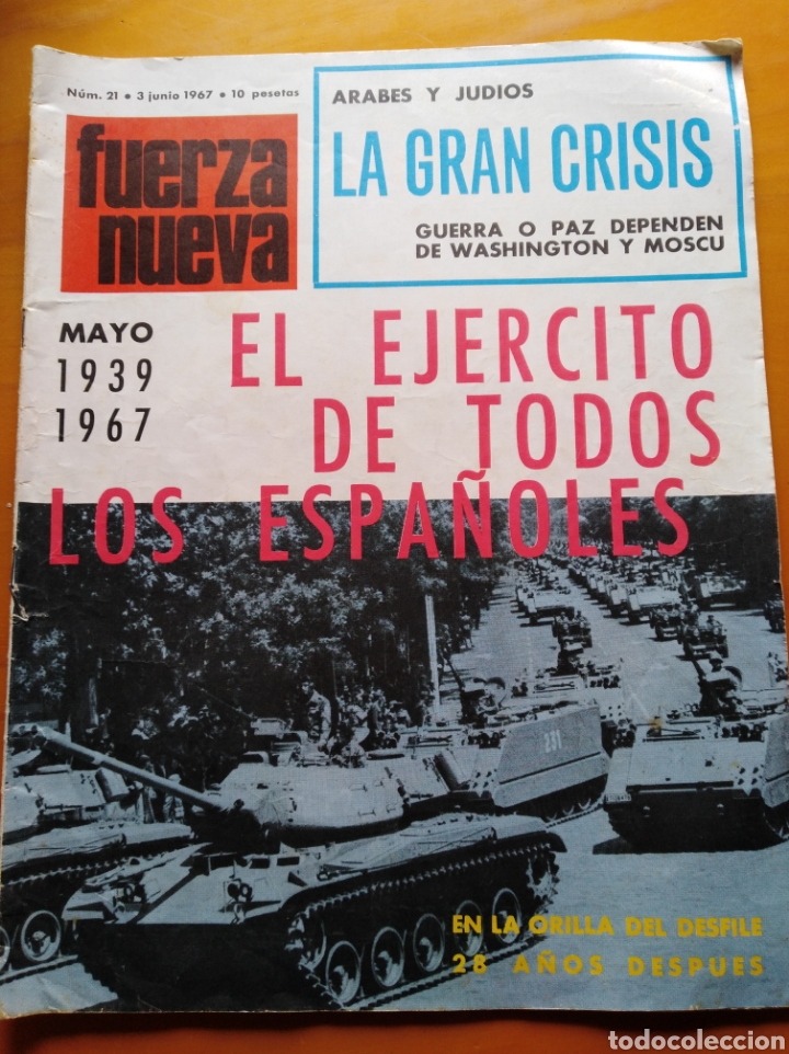 Militaria: Revista FUERZA NUEVA 1967