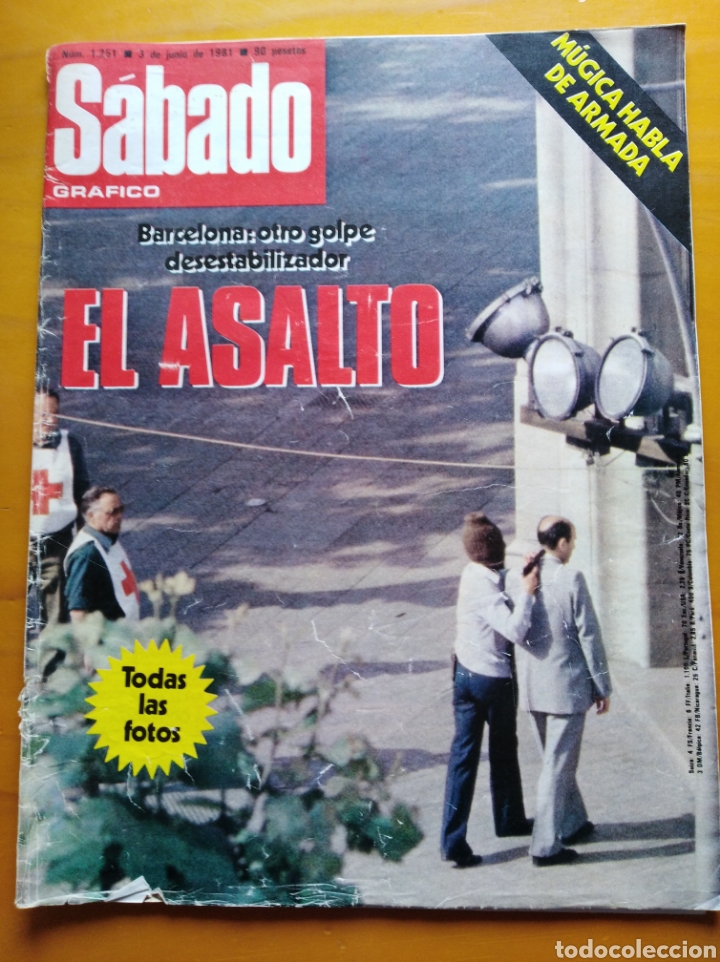 Militaria: Revista SABADO GRAFICO 1981