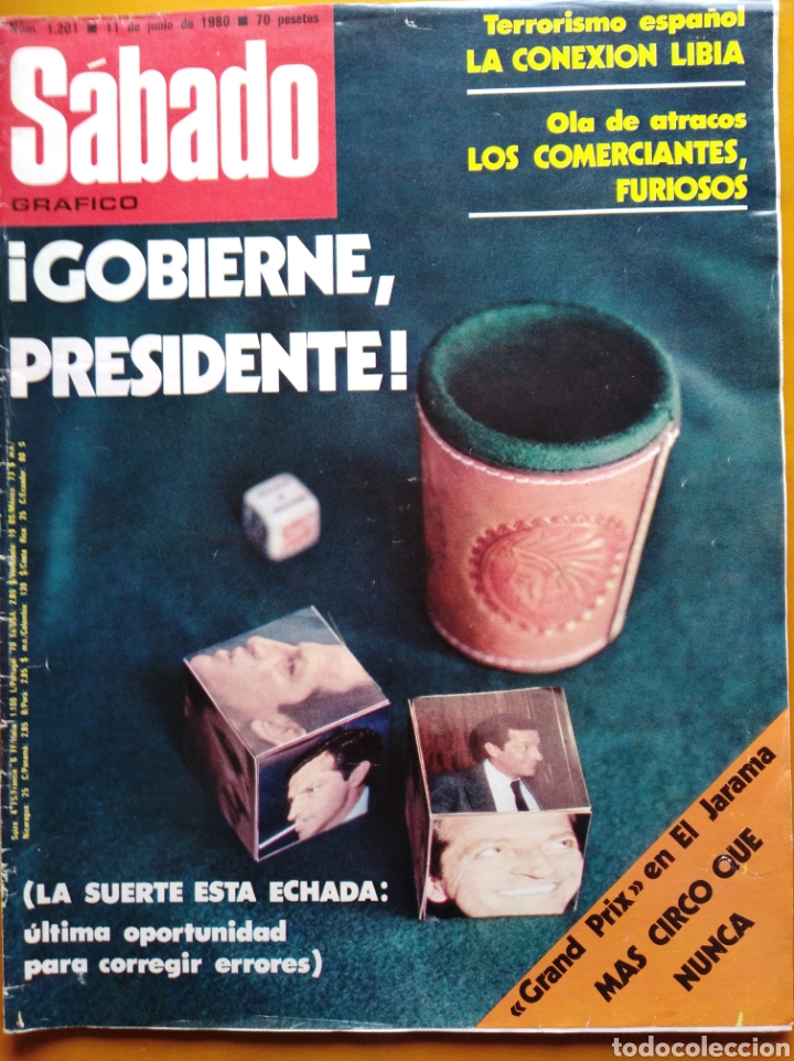 Militaria: Revista SABADO GRAFICO 1980