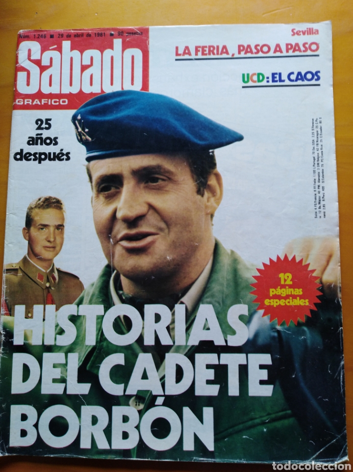 Militaria: Revista SABADO GRAFICO 1981