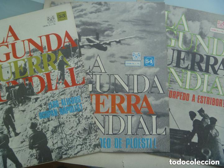 Military Antiques: LOTE DE 3 FASCICULOS DE LA  II&ordf; GUERRA MUNDIAL . N&ordm; 53, 54 Y 55  .. DE CODEX , 1967.