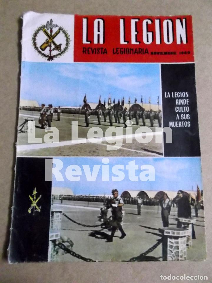 Militaria: LA LEGI&Oacute;N. NOVIEMBRE 1969. RINDE CULTO A SUS MUERTOS. REVISTA.