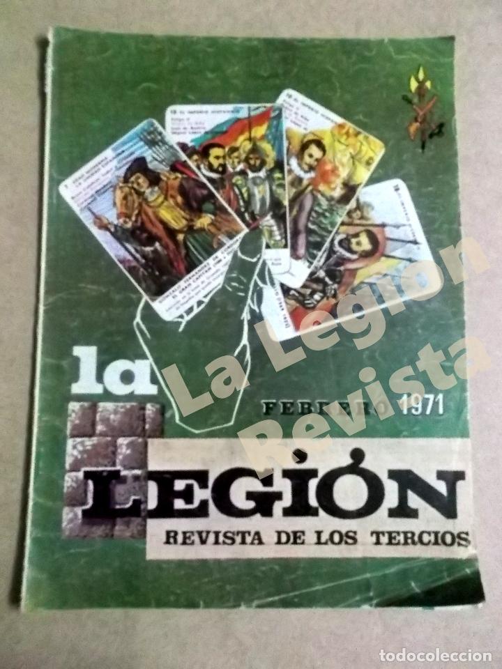 Militaria: LA LEGI&Oacute;N. REVISTA LEGIONARIA FEB DE 1971. JOS&Eacute; DE COZAR, MILLAN ASTRAY EN NADOR.