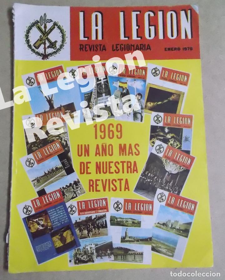 Militaria: LA LEGI&Oacute;N. REVISTA LEGIONARIA. 1970. ENERO. MUNAR.