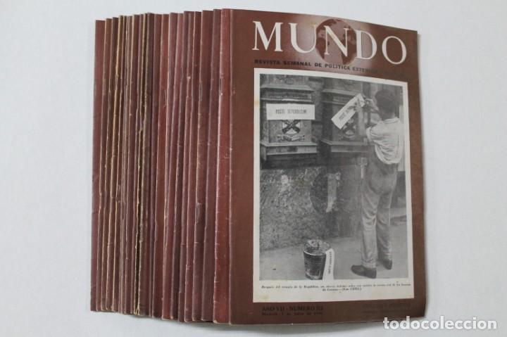 Military Antiques: Mundo revista semanal de pol&iacute;tica exterior y econom&iacute;a a&ntilde;o 1946