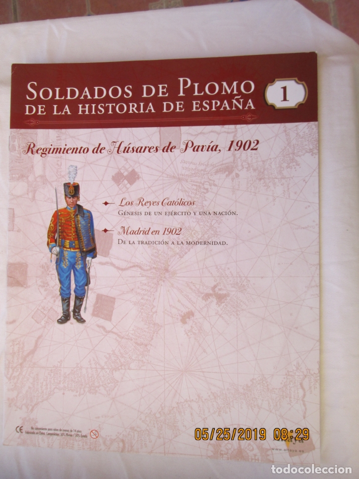 Militaria: SOLDADOS DE PLOMO DE LA HISTORIA DE ESPA&Ntilde;A FASC. N&ordm; 1 - ALTAYA 2003.