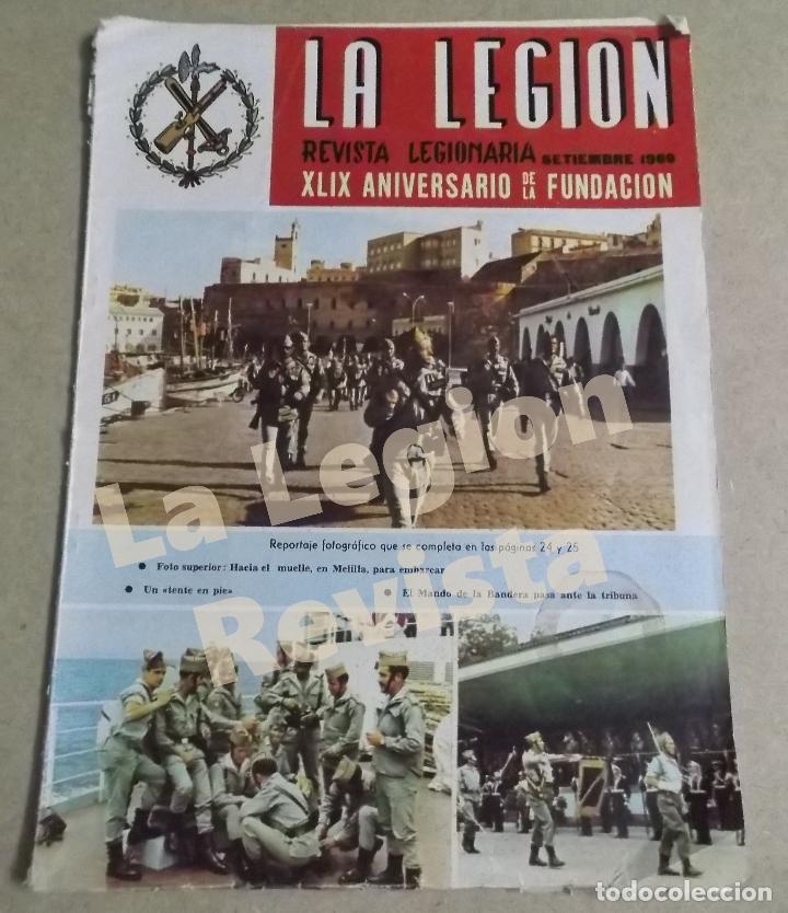 Militaria: LA LEGI&Oacute;N. REVISTA LEGIONARIA. 1969 SEPTIEMBRE. OPERACION TABA SAHARA. FARNESIO.