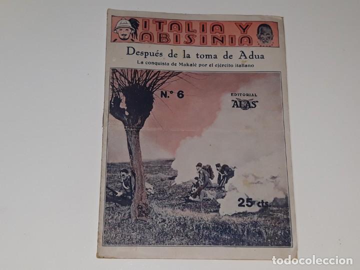Militaria: ITALIA Y ABISINIA N&ordm; 6 - NOTICIARIO ILUSTRADO DE LA SEGUNDA GUERRA ITALO ETIOPE - ED. ALAS A&Ntilde;O 1935