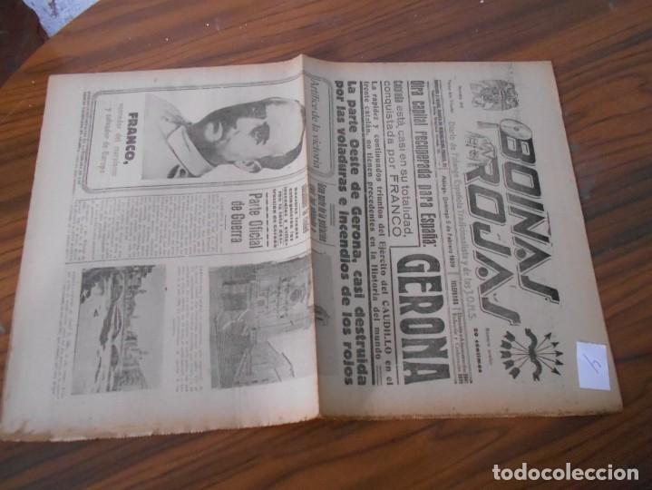 Militaria: periodico guerra civil toma de gerona 1939
