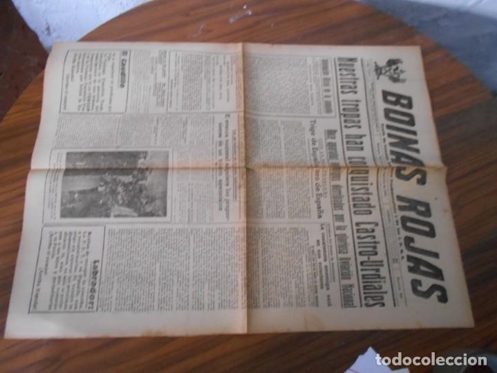 Militaria: periodico de guerra civil de toma de castro urdiales 1937