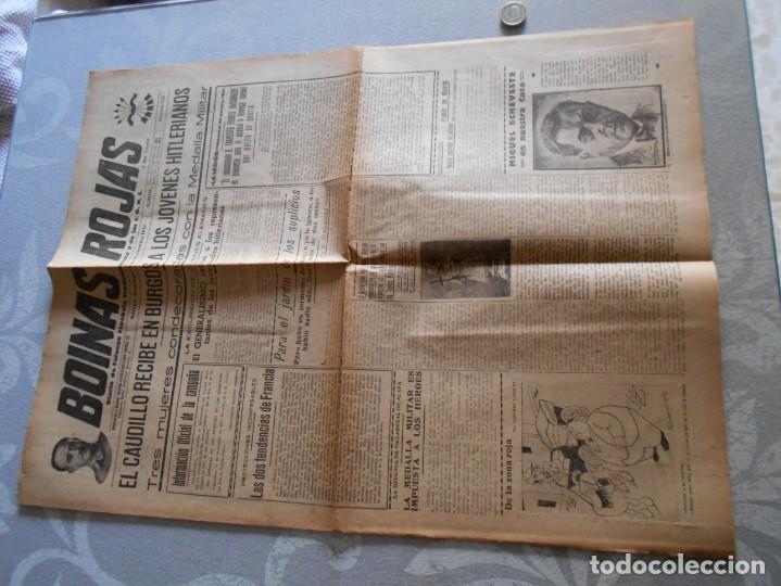 Militaria: periodico guerra civil franco condecora a hitlerianos en burgos  noviembre 1937