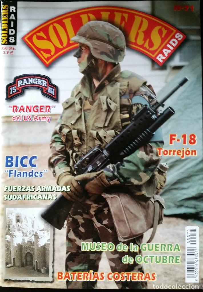 Militaria: REVISTA SOLDIERS.RAIDS NUMERO 71,AGOSTO 2001.