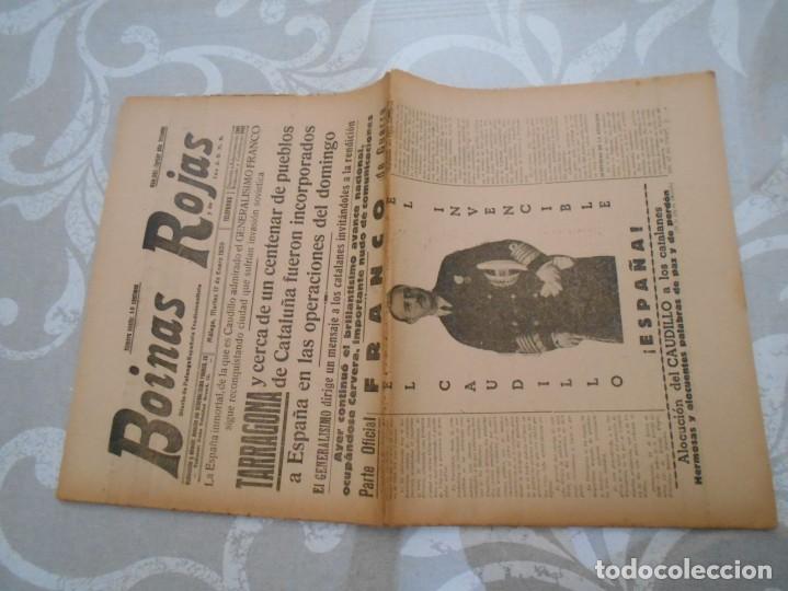 Militaria: periodico guerra civil  toma de tarragona etc  enero 1939