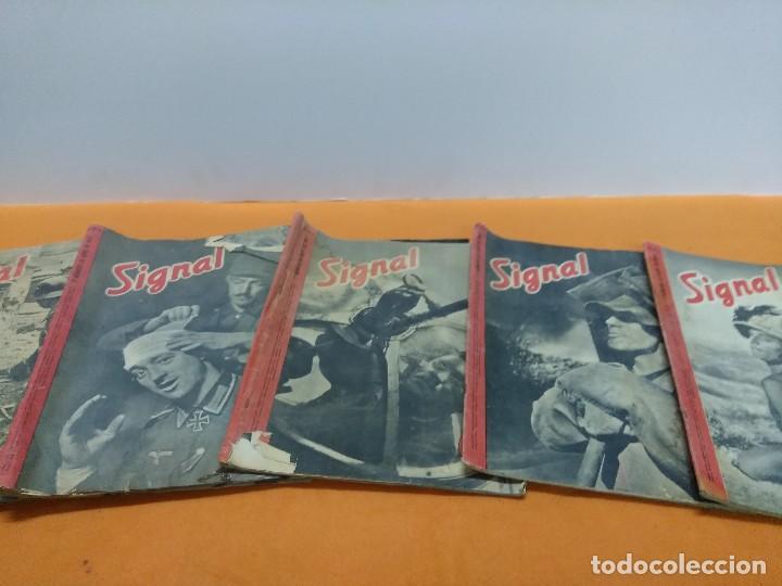 Militaria: LOTE DE REVISTAS SIGNAL EN ESPA&Ntilde;OL