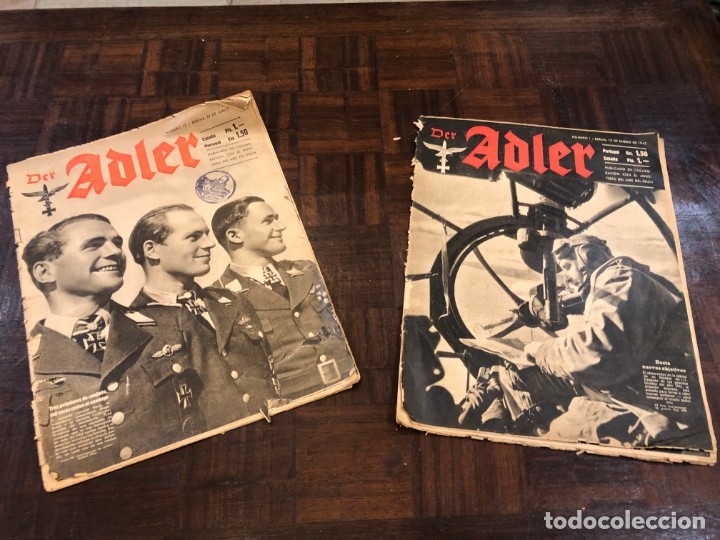 Militaria: 2 adler alemanes 2ww